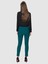 Kadın Skinny Yeşil Pantolon-K1812008-012 2