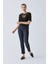 Kadın Şerit Detaylı Jean Pantolon-K2053103-252 2