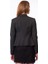 Kadın Yakalı Antrasit Ceket-K1416047-046 2