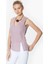 Kadın Yırtmaç Detaylı Pembe Bluz-Y1713107-038 1