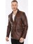 Deri Erkek Deri Ceket Blazer 4