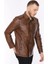 Deri Erkek Deri Ceket Kahverengi Blouse 3