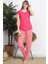 1302 Viskon Yarasa Kol Kadın Pijama Takımı 2