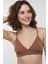 Açık Kahverengi Basic Bralette Bikini Üstü 1