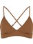 Açık Kahverengi Basic Bralette Bikini Üstü 5