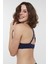 Lacivert Basic Bralette Bikini Üstü 3
