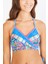 Denim Look Wrap Bikini Üstü 1