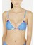 Denim Look Üçgen Fit Bikini Üstü 1