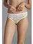 Beyaz Lacy Brazilian Külot 3