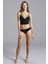 Parlak Siyah Luna Corded Bralet 4