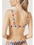 Baskılı Linosa Üçgen Fit Bikini Üstü 2