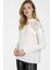 9059329 Şile Bezi Omuzları Dantelli Tül Fırfırlı Bluz 3