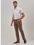 ALTINYILDIZ CLASSICS Erkek Vizon Regular Fit Desenli Pantolon 4A0118200031 2
