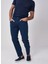 ALTINYILDIZ CLASSICS Erkek İndigo Regular Fit Desenli Pantolon 4A0118200031 4