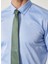 ALTINYILDIZ CLASSICS Erkek Mavi Mavi Ütü Gerektirmeyen Non-ıron Tailored Slim Fit Dar Kesim Gömlek 4