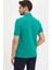 Regular Fit Polo Yaka Basic Kısa Kollu Yeşil Tişört M7676AZ20SP 4