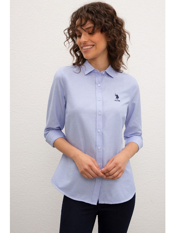U S Polo Assn Kadin Dokuma Gomlek 50201702 Vr003 Fiyati