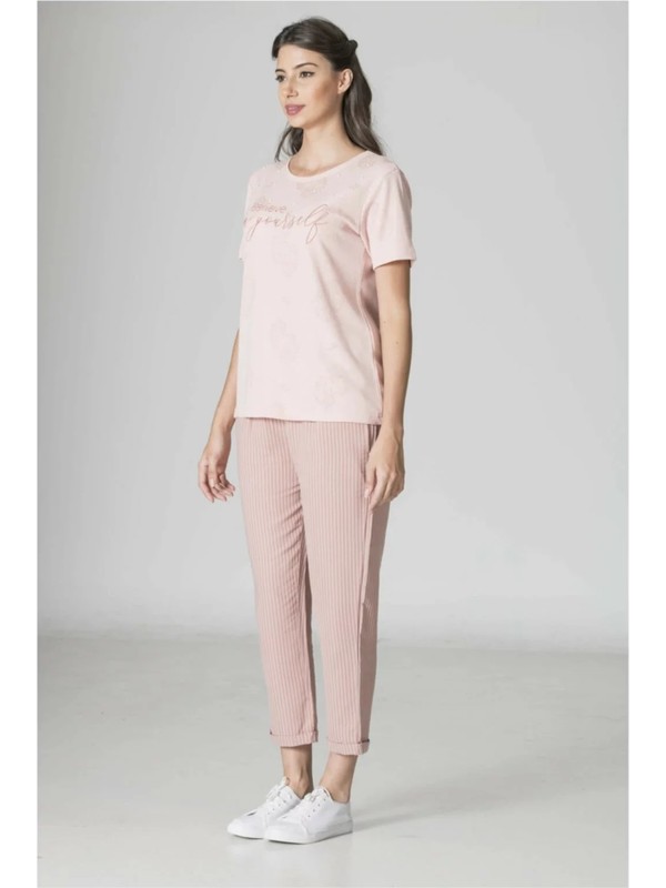 Poleren Kadın Pijama Takımı Spor Ev Giyim Alt &amp; Üst Fiyatı
