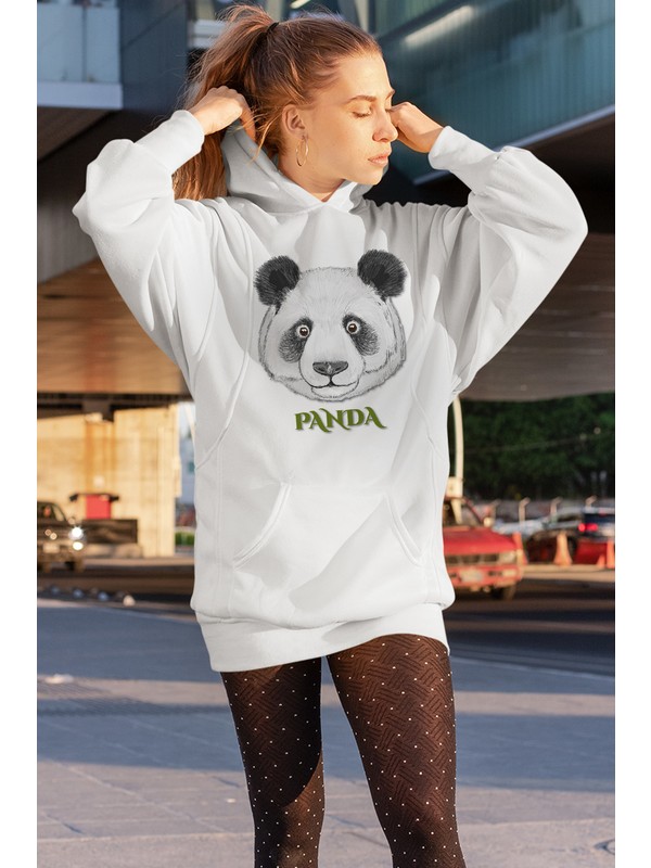Angemiel Wear Tatli Panda Elbise Sweatshirt Tunik Fiyati