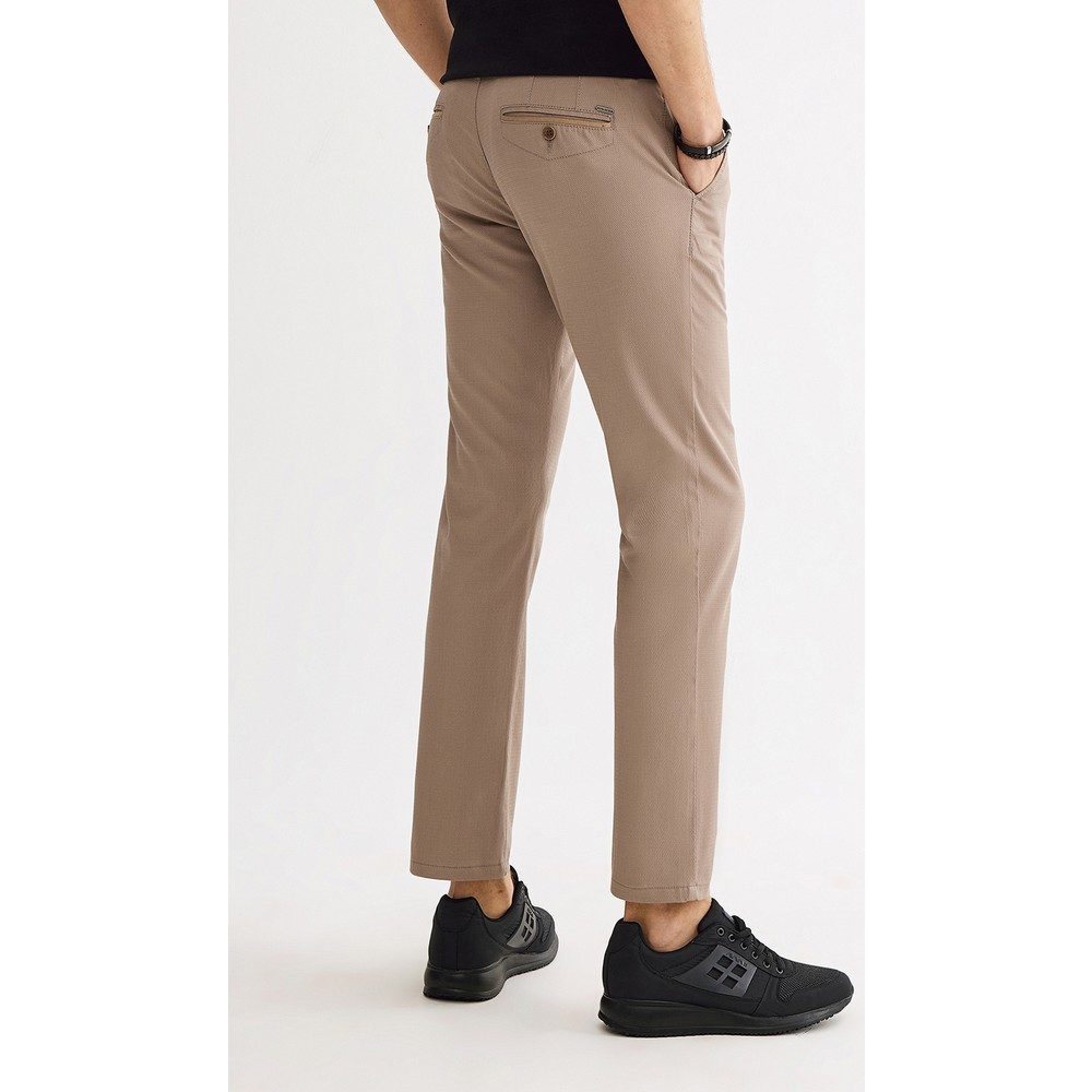 Avva Erkek Açık Kahve Yandan Cepli Armürlü Slim Fit Pantolon Fiyatı