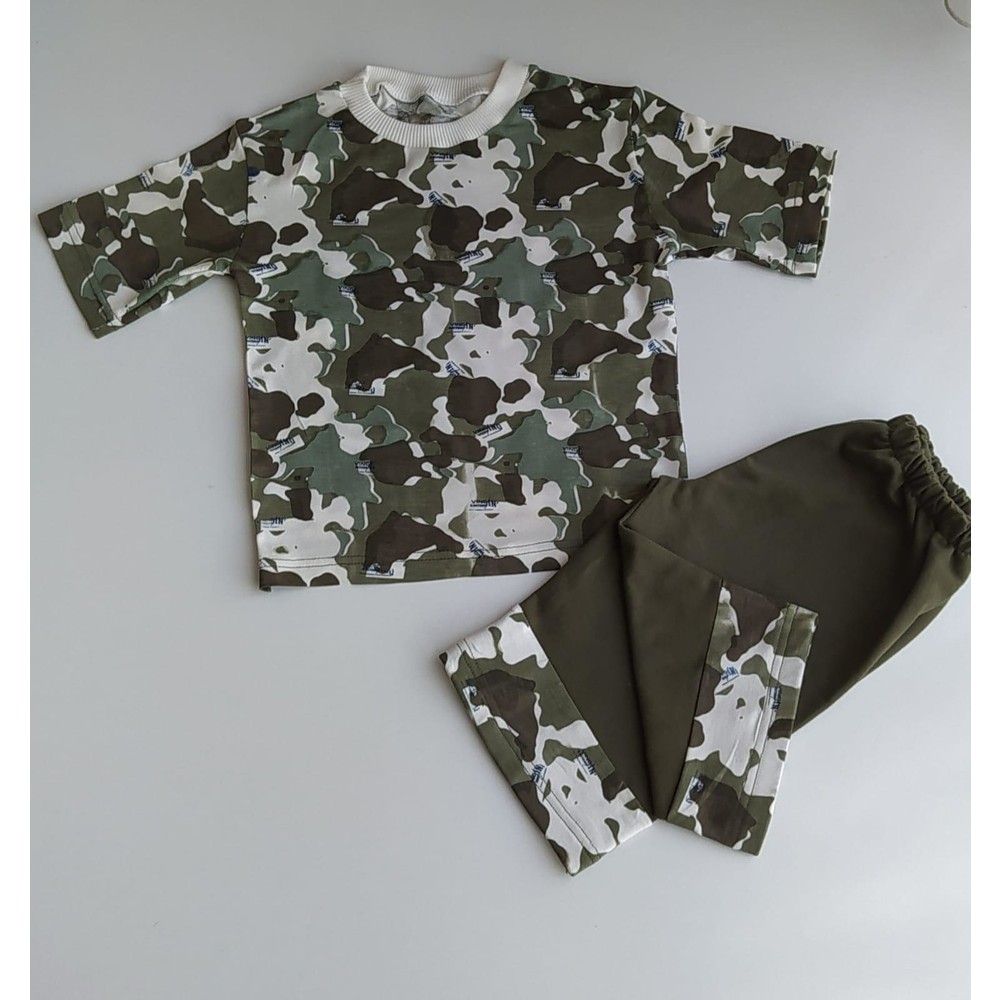 Inci Mercan Erkek Çocuk Kamuflaj Desenli Pijama Takımı Fiyatı
