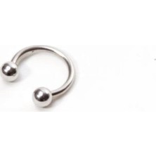 Takıparkxs 316L Cerrahi Çelik 6 mm Top Uçlu Septum Piercing