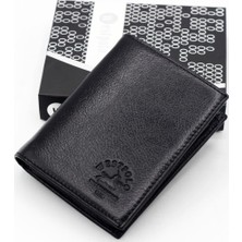 West Polo Siyah Erkek Cüzdan TR03