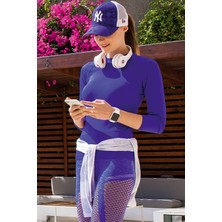 Yeni İnci Desensiz Fitness Spor Giyim Tişört S206