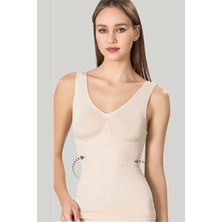 Miss Fit Düz / Desensiz Kalın Askılı Kadın Atlet 16428