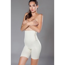 Moonlight Mideli Balenli Yüksek Bel Kadın Kısa Paçalı Korse 1005