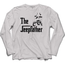Kendim Seçtim The Jeepfather Godfather Off Road Jeep Cip Uzun Kollu Sweatshirt