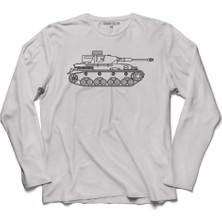 Kendim Seçtim Tıger I Panzer Tank Wehrmacht Wh Wk2 Wwıı War  Uzun Kollu Sweatshirt