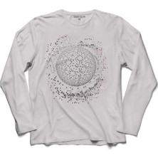 Kendim Seçtim Dünya Uzay Yolculuğu Cosmos Galaksi Gezegen Uzun Kollu Sweatshirt