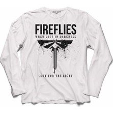 Kendim Seçtim Fırefıles Logo Naughty Dog Look For The Lıght 4 Uzun Kollu Sweatshirt