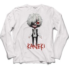 Kendim Seçtim Kanekı Tokyo Ghoul Uzun Kollu Sweatshirt