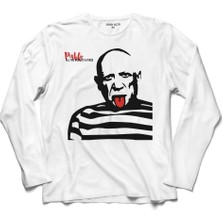 Kendim Seçtim Pablo Pıcasso All The Worlds A Stage Uzun Kollu Sweatshirt