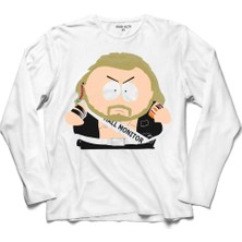Kendim Seçtim South Park Hall Monıtor Erıc Cartman Uzun Kollu Sweatshirt