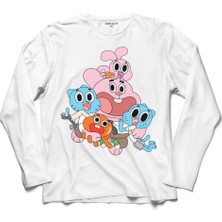 Kendim Seçtim The Amazıng World Of Gumball 2 Uzun Kollu Sweatshirt