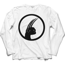Kendim Seçtim The Wolverıne Claw Hand Bıçak Uzun Kollu Sweatshirt