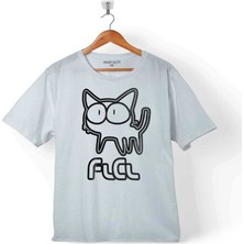 Kendim Seçtim Çizgi Film Fooly Cooly Flcl Anime Cartoon Kedi 2 Çocuk T-Shirt