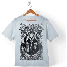 Kendim Seçtim Ben Sahar Behemoth Metal Rock Kuru Kafa Skull 4 Çocuk T-Shirt