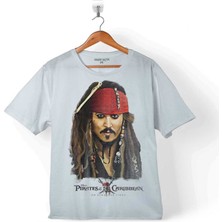 Kendim Seçtim Karayip Korsanları Captaın Jack Sparrow Çocuk T-Shirt