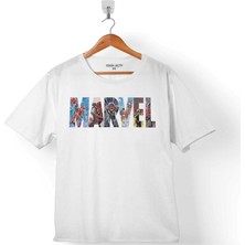 Kendim Seçtim Marvel Spıderman Hulk Deadpool Iron Man 4 Çocuk T-Shirt