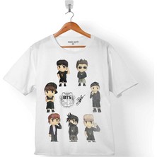 Kendim Seçtim Bts Bangtan Boy All Characters 2 Çocuk T-Shirt