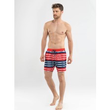 Blackspade Erkek Şort Mayo - 8558 - Kırmızı