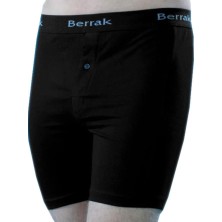 Berrak Iç Giyim Erkek Düğmeli Likralı Uzun Paçalı Boxer 5li Paket