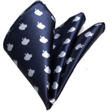 Exve Exclusive Lacivert Elma Desen Yaka Mendili