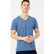 Limon Kısa Kollu Düz Erkek T-Shirt