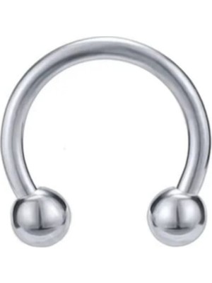 Takıparkxs 316L Cerrahi Çelik 6 mm Top Uçlu Septum Piercing