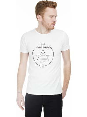 Lee Cooper Baskılı Bisiklet Yaka Erkek T-Shirt 202 Lcm 242030 1301